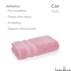 Jogo De Banho Unika 2 Peças Rosa - comprar online
