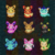 Pokémon - Eeveelutions Random Collection - Retro Pixel Sprite - comprar en línea