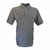 Camisa Polo Austin Western Masculina Mescla Chumbo Modelo Slim