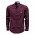 Camisa Masculina Manga Longa Vinho Austin Western