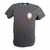 Camiseta Masculina King Farm Grafite Escuro Estampada 758