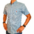 Camisa Austin Western Manga Curta Xadrez Azul/amarelo - comprar online