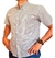 Camisa Masculina Austin Western Manga Curta Xadrez Beg/az