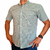 Camisa Masculina Austin Western Manga Curta Xadrez Br/vd/pr