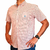 Camisa Masculina Austin Western Manga Curta Xadrez Verm/az