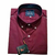 Camisa Masculina Lisa Austin Western Manga Curta Vinho - comprar online