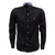 Camisa Masculina Preta Manga Longa Austin Western