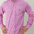 Camisa Masculina Manga Longa Xadrez Austin Western Pink - comprar online