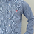 Camisa Masculina Manga Longa Xadrez Austin Western Azul na internet