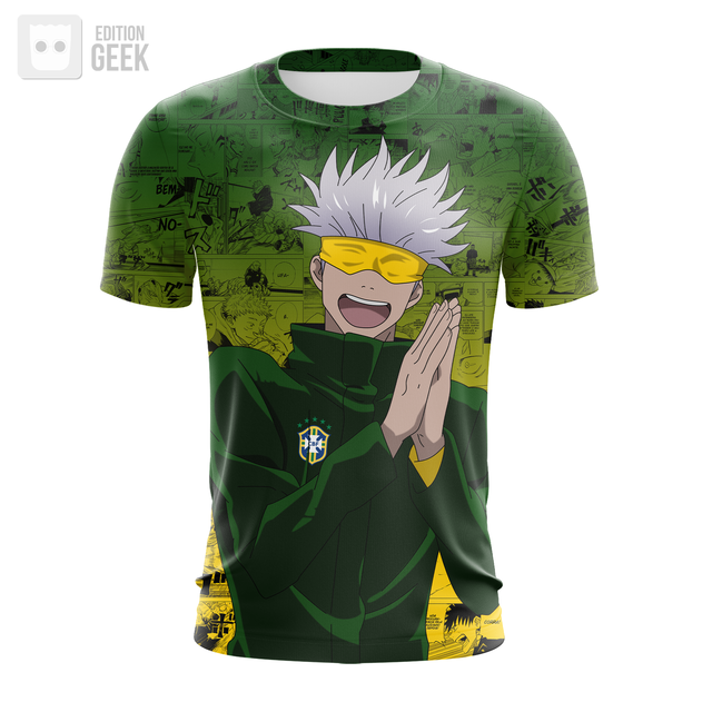 Camisa Exclusiva Satoru Gojo Mangá