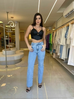CALÇA JEANS ACOSTAMENTO