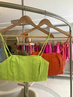 CORSET COURO PU - USE BARDONNI