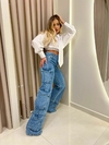 CALÇA WIDE LEG CARGO