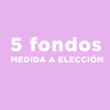 5 FONDOS - MEDIDA A ELECCIÓN