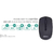 Mouse Óptico Sem Fio 3 Botões 800 DPI Black Round Office Letron - comprar online