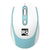 Mouse Óptico Sem Fio 4 Botões 1600 DPI Azul Color Supreme 1712 Letron