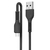 Cabo Micro USB Miccell 1 Metro Preto PVC Alta Resistência VQ-D88 Letron - comprar online