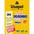 Bloco Desenho Usapel Sem Margem A4 Branco 140g 20 Folhas