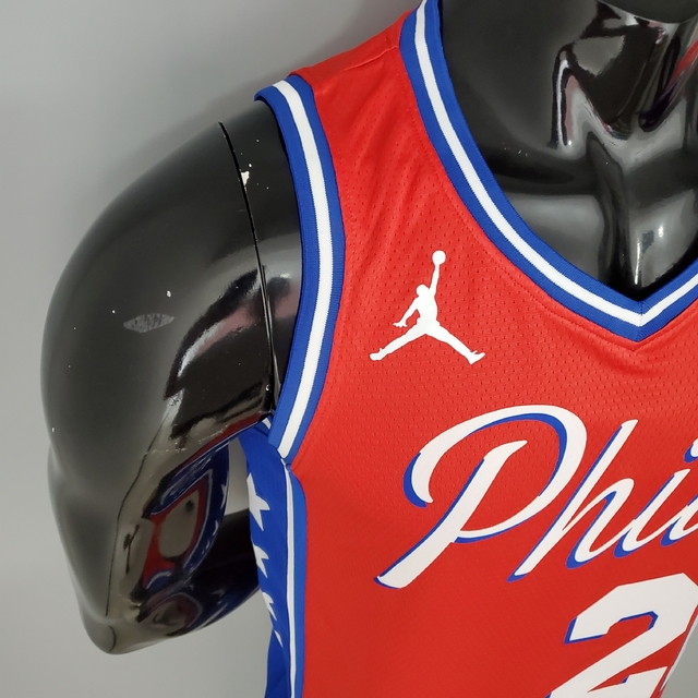 Regata NBA Philadelphia 76ers Mitchell & Ness Home Jersey Masculina