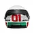 Capacete Norisk Neo Grand Prix Italy (Aberto) Preto/Branco Brilho - casadoscapacetes