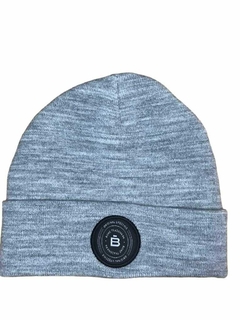 BEANIE LANA GRIS MELANGE