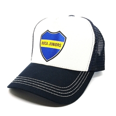 BOCA #4 AZUL/BLANCO