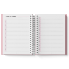 Caderno Leitura Rosa - loja online