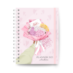 Planner 2025 Self Love (Buquê)