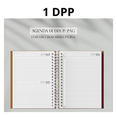 Agenda Basic 2025 - Colors - Papelaria funcional e afetiva para seu dia a dia