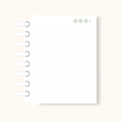 Caderno M Disco M (Escolha sua capa e disco) - comprar online