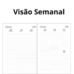 5 Agendas SEMANAL 2025 - LOGO - comprar online