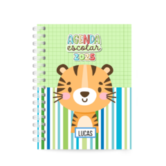 Agenda Escolar (creche) 2025 leão ou tigre