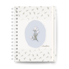 Caderno Self Love (Flor Branca) M/G