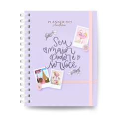 Planner 2025 Self Love (Frase Lilás)