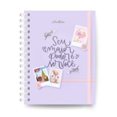 Caderno Self Love (Frase Lilás) M/G