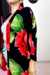 Kimono Floral Vermelho - Letícia Laso