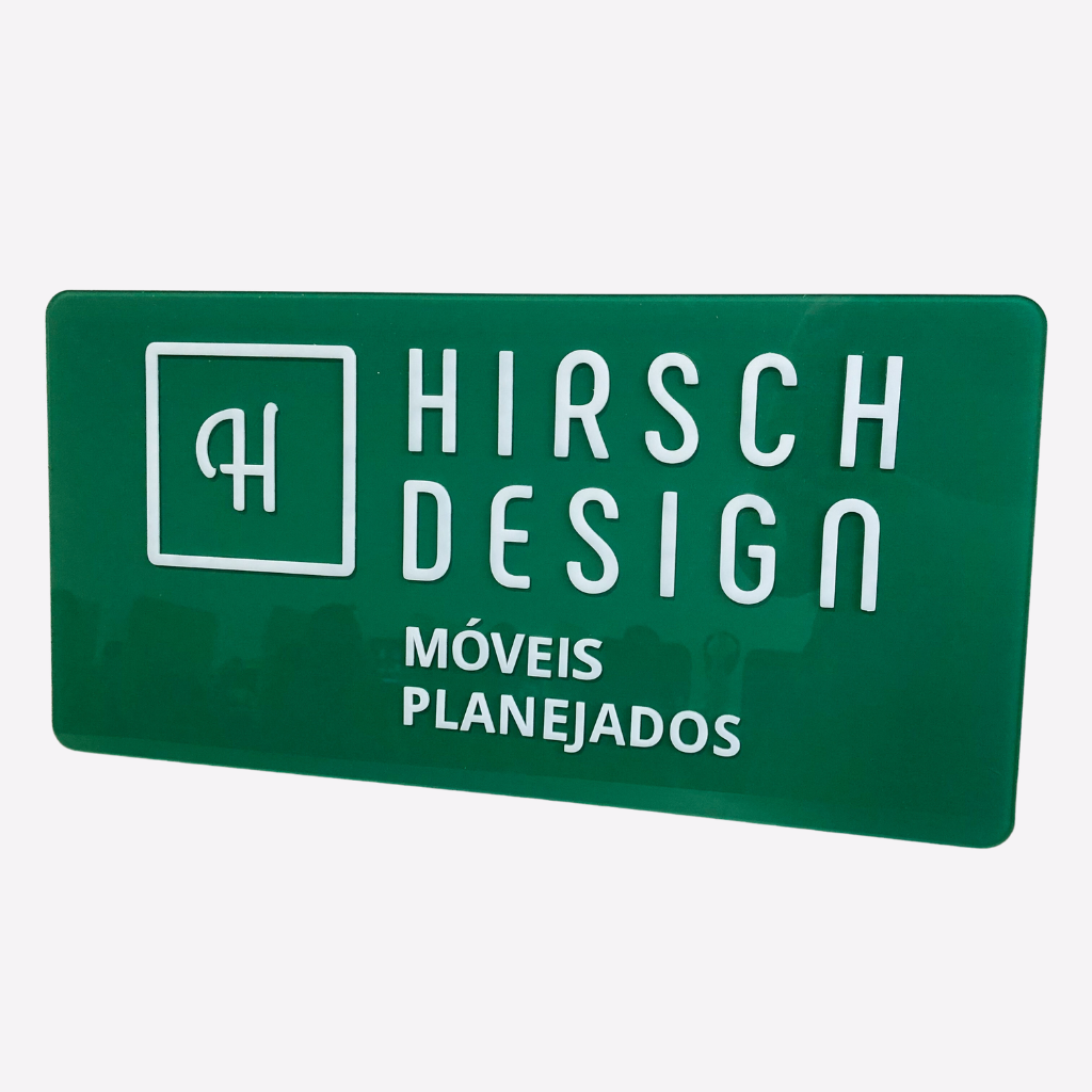 Placa Personalizada Para Portão - 50X30Cm