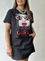 T-shirt Cropped cool girl na internet