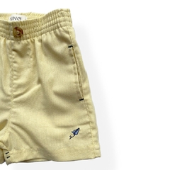 SHORTS INFANTIL LINHO AMARELO - comprar online