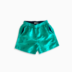 SHORTS INFANTIL ESTAMPA NINO VERDE