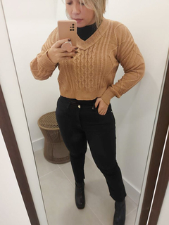 BLUSA TRICOT TRANÇAS na internet