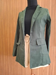 BLAZER ERICA VERDE MILITAR - Loja Themis