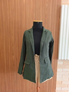 BLAZER ERICA VERDE MILITAR na internet