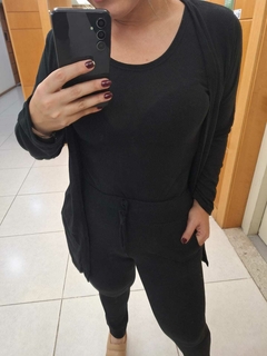 CONJUNTO TRÊS PEÇAS PRETO - comprar online