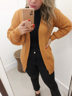 Imagem do CARDIGAN TRICOT COM MANGA AMPLA