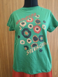 T SHIRT NATUREZA VERDE BANDEIRA