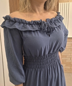 VESTIDO LONGO LAÇO TULIPA na internet