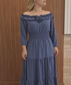 VESTIDO LONGO LAÇO TULIPA - comprar online