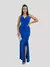 Vestido de Festa Longo Sereia Azul - Belina na internet