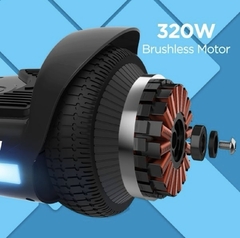 Hover-1 Blast Hoverboard negro, 80 Kg peso máximo, velocidad máxima de 12Km/h, luces brillantes LED en internet